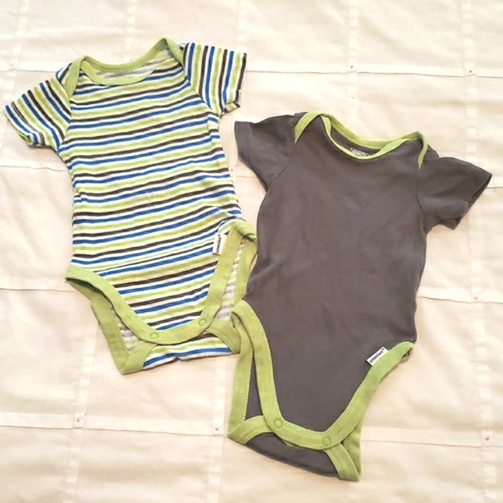 💙 GERBER - Onesie's 2 pack - Size NB